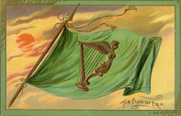 flag of erin | Postcard History ARC